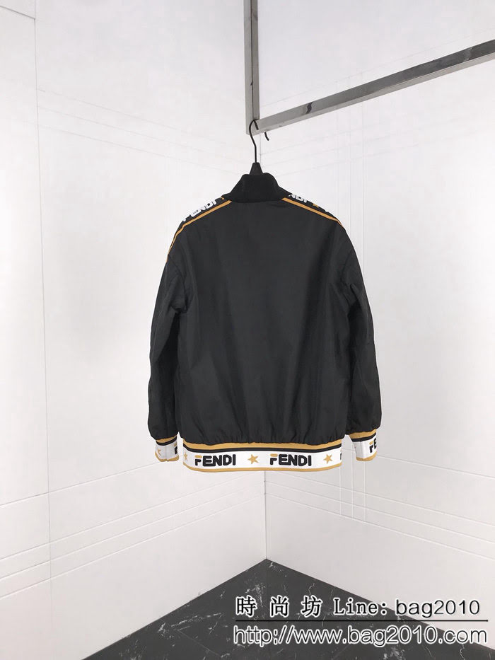 Fendi19ss 斐樂聯名 雙面穿 男款夾克外套 全部原版訂做五金 ydi2361